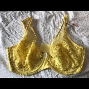 Yellow Lace Victoria Secret Bralette